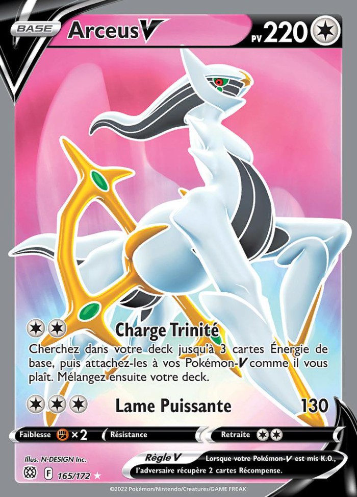 Carte Pokémon: Arceus V