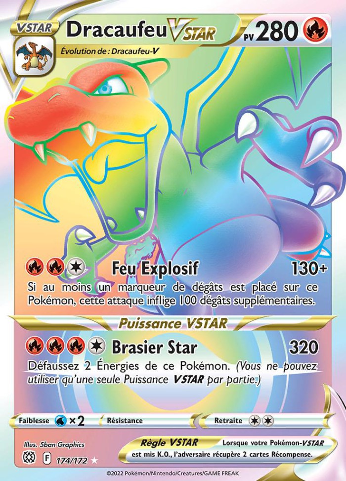 Carte Pokémon: Dracaufeu VSTAR