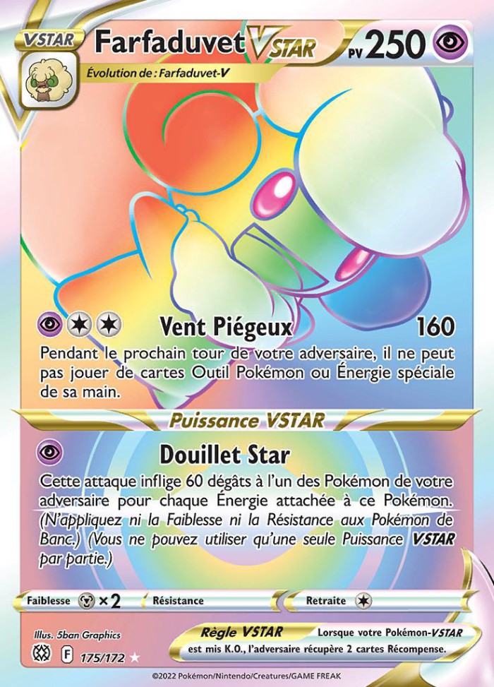 Carte Pokémon: Farfaduvet VSTAR