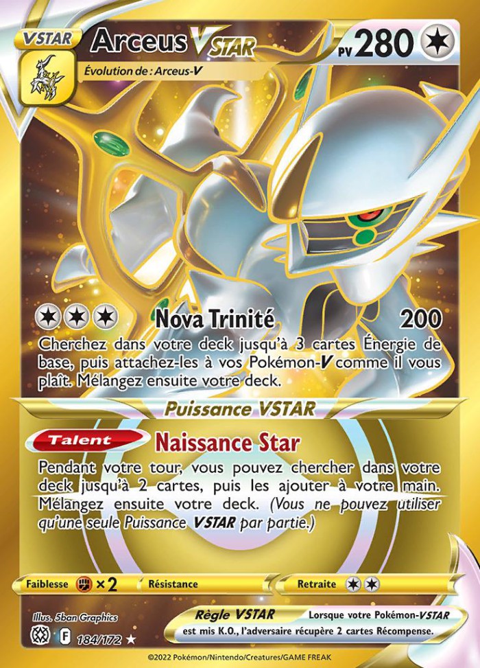 Carte Pokémon: Arceus VSTAR