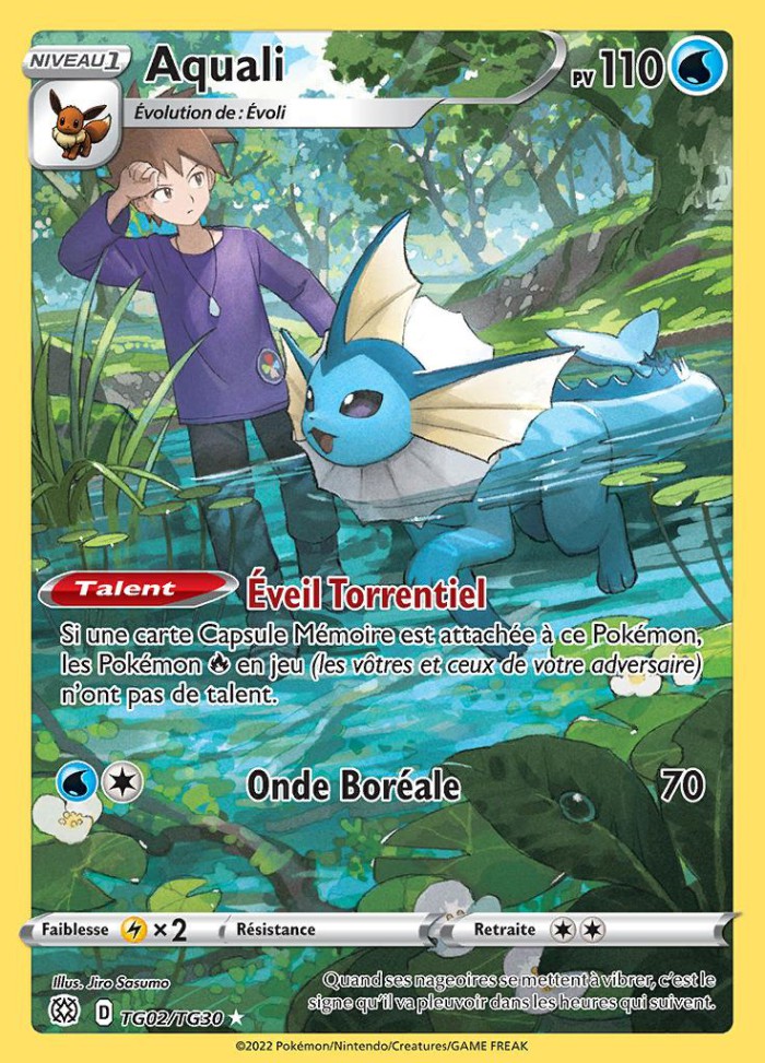 Carte Pokémon: Aquali