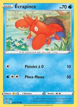 Carte Pokémon: Écrapince