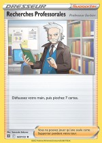 Carte Pokémon: Recherches Professorales