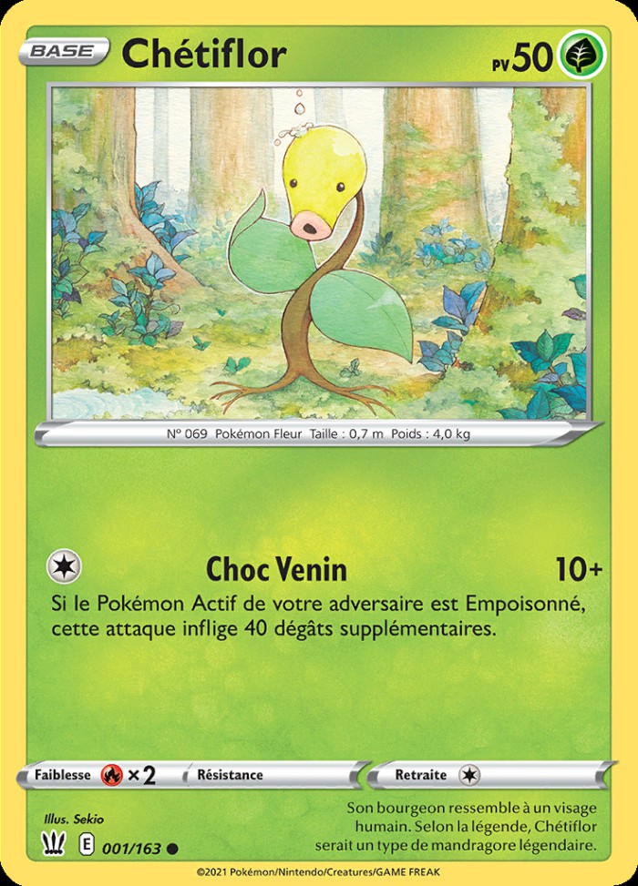 Carte Pokémon: Chétiflor