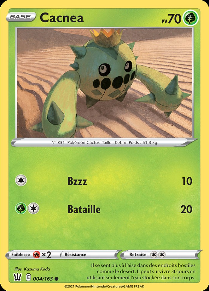 Carte Pokémon: Cacnea