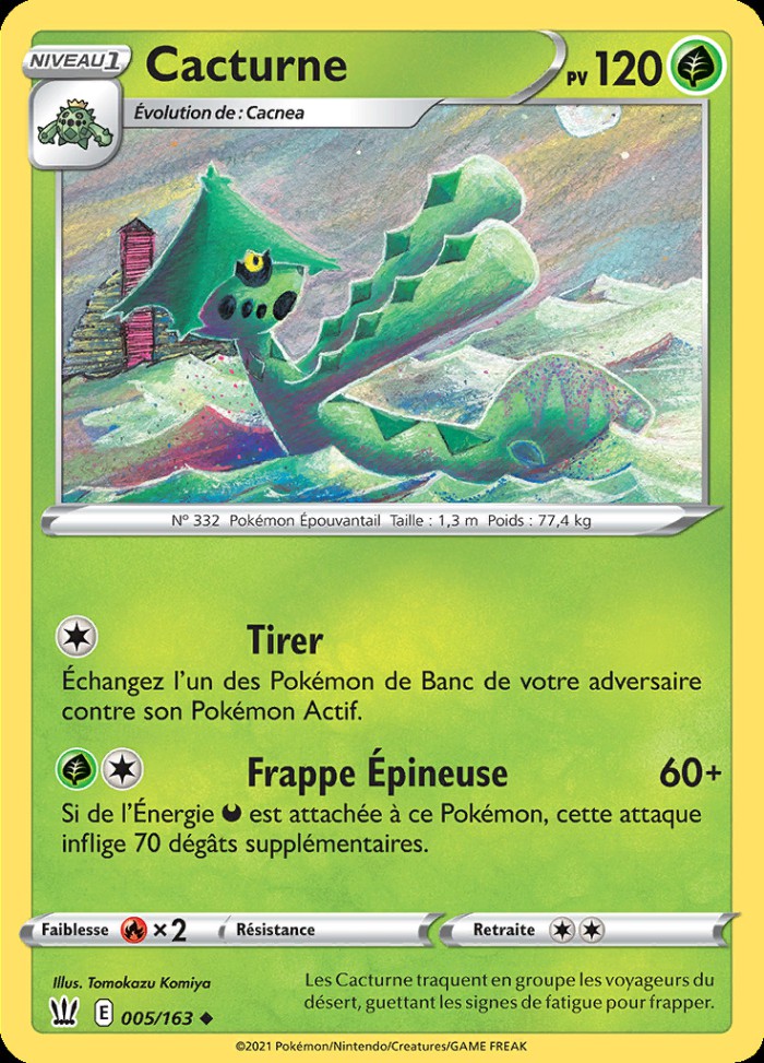 Carte Pokémon: Cacturne