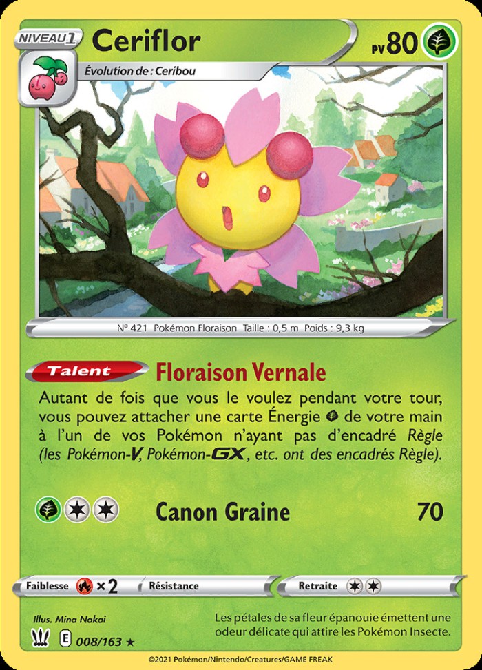 Carte Pokémon: Ceriflor