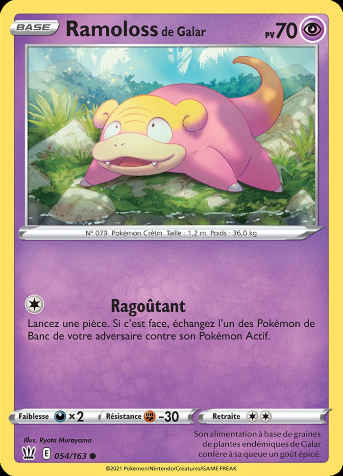 Carte Pokémon: Ramoloss de Galar