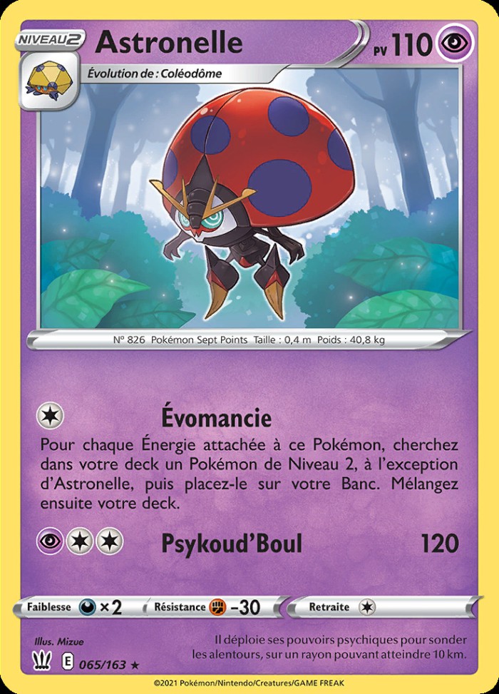 Carte Pokémon: Astronelle