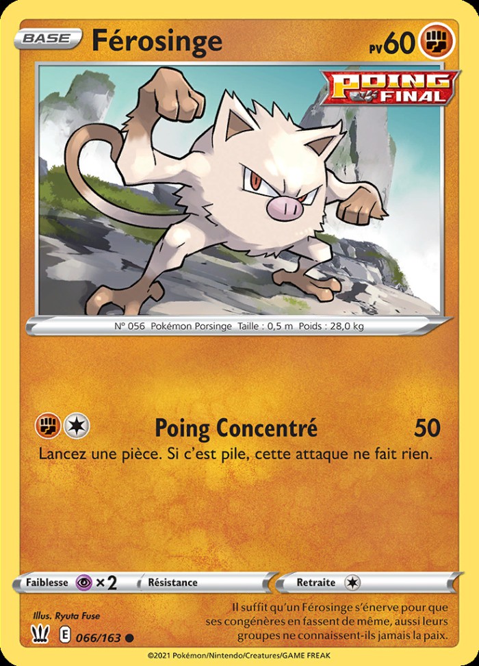 Carte Pokémon: Férosinge