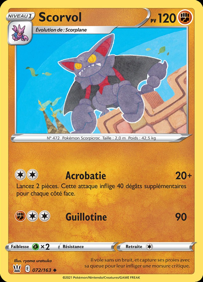 Carte Pokémon: Scorvol