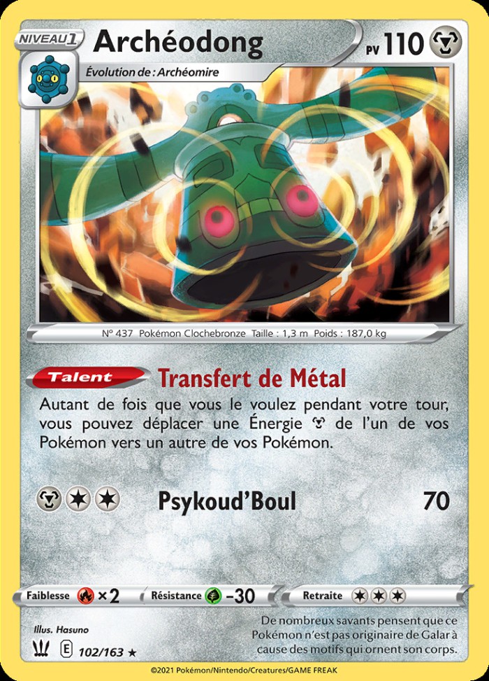 Carte Pokémon: Archéodong