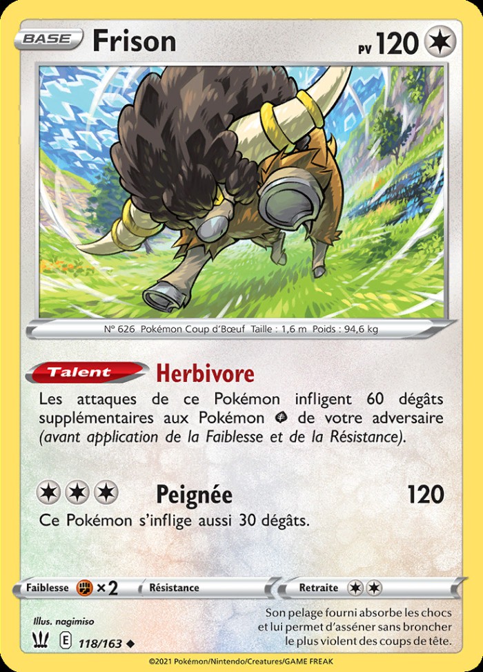 Carte Pokémon: Frison