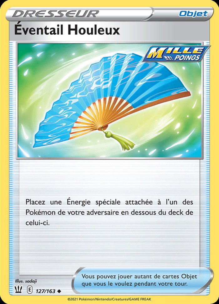 Carte Pokémon: Éventail Houleux