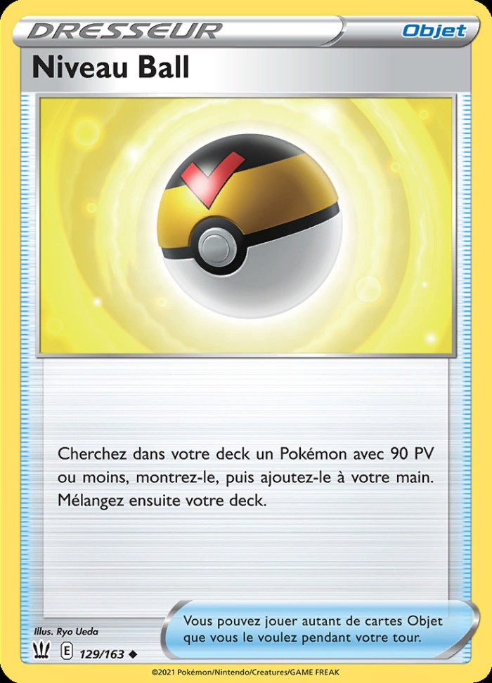 Carte Pokémon: Niveau Ball