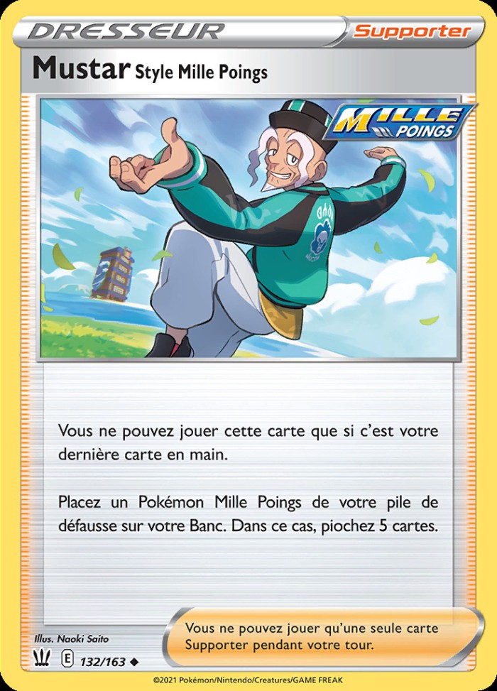 Carte Pokémon: Mustar Style Mille Poings