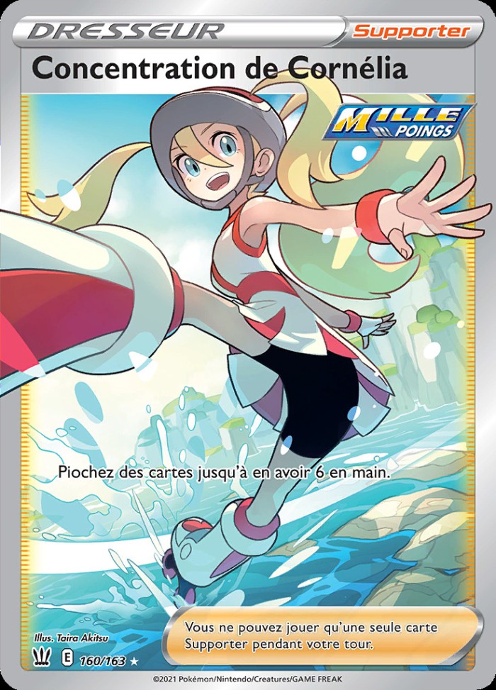 Carte Pokémon: Concentration de Cornélia