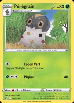 Carte Pokémon: Pérégrain