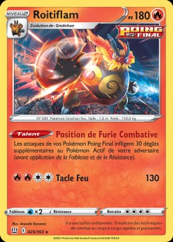 Carte Pokémon: Roitiflam