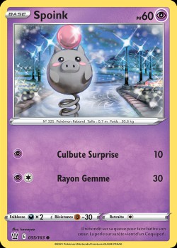 Carte Pokémon: Spoink