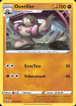 Carte Pokémon: Ouvrifier