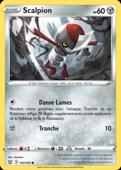 Carte Pokémon: Scalpion