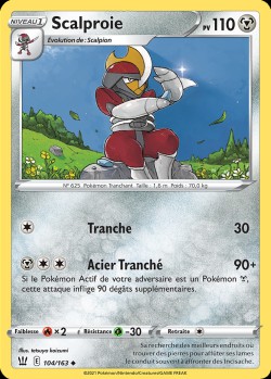 Carte Pokémon: Scalproie