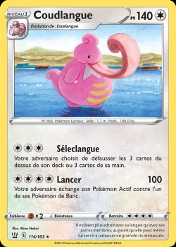 Carte Pokémon: Coudlangue