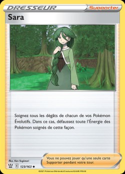 Carte Pokémon: Sara