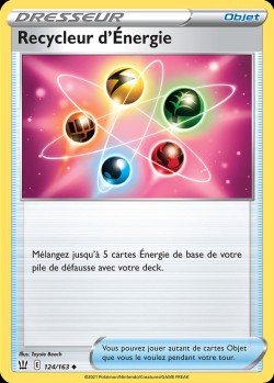 Carte Pokémon: Recycleur d'Énergie