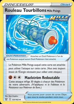 Carte Pokémon: Rouleau Tourbillons Mille Poings