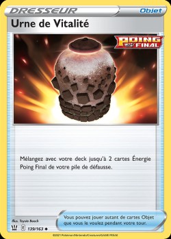 Carte Pokémon: Urne de Vitalité