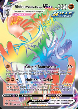 Carte Pokémon: Shifours  Mille Poings VMAX