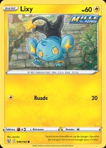 Carte Pokémon: Lixy