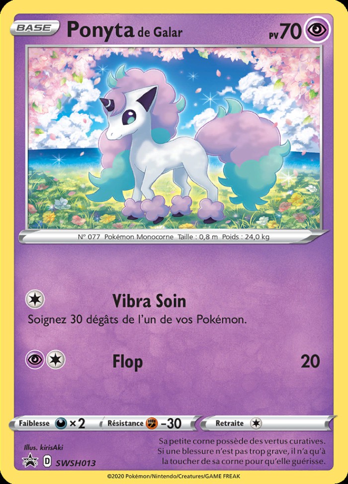 Carte Pokémon: Ponyta de Galar