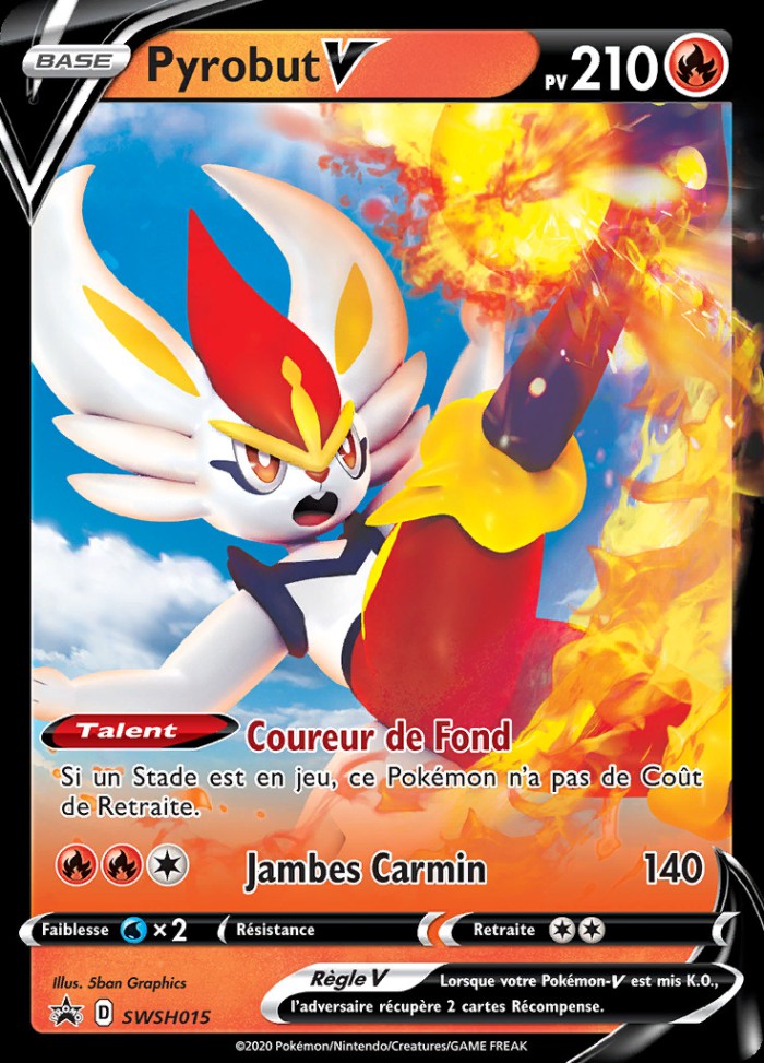 Carte Pokémon: Pyrobut V