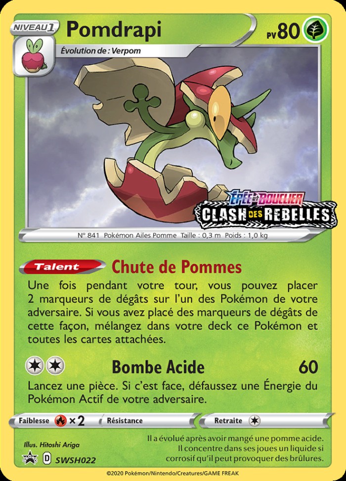 Carte Pokémon: Pomdrapi