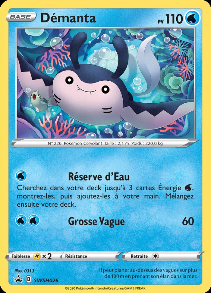 Carte Pokémon: Démanta