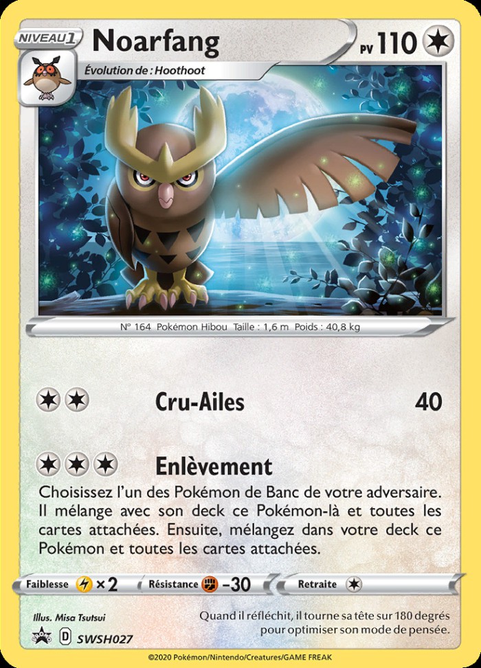 Carte Pokémon: Noarfang