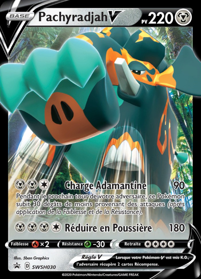 Carte Pokémon: Pachyradjah V