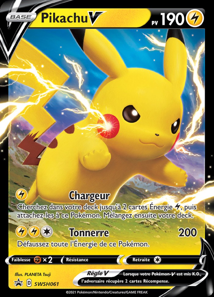 Carte Pokémon: Pikachu V