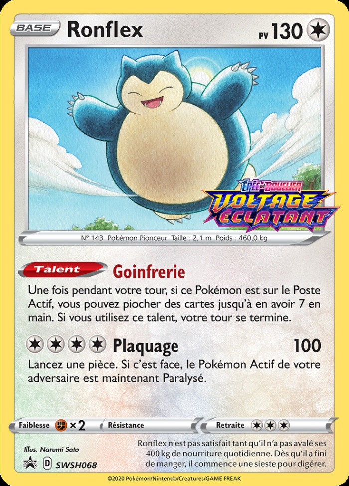 Carte Pokémon: Ronflex