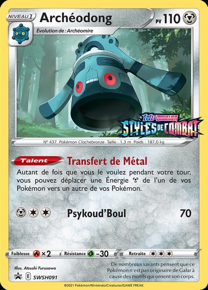 Carte Pokémon: Archéodong