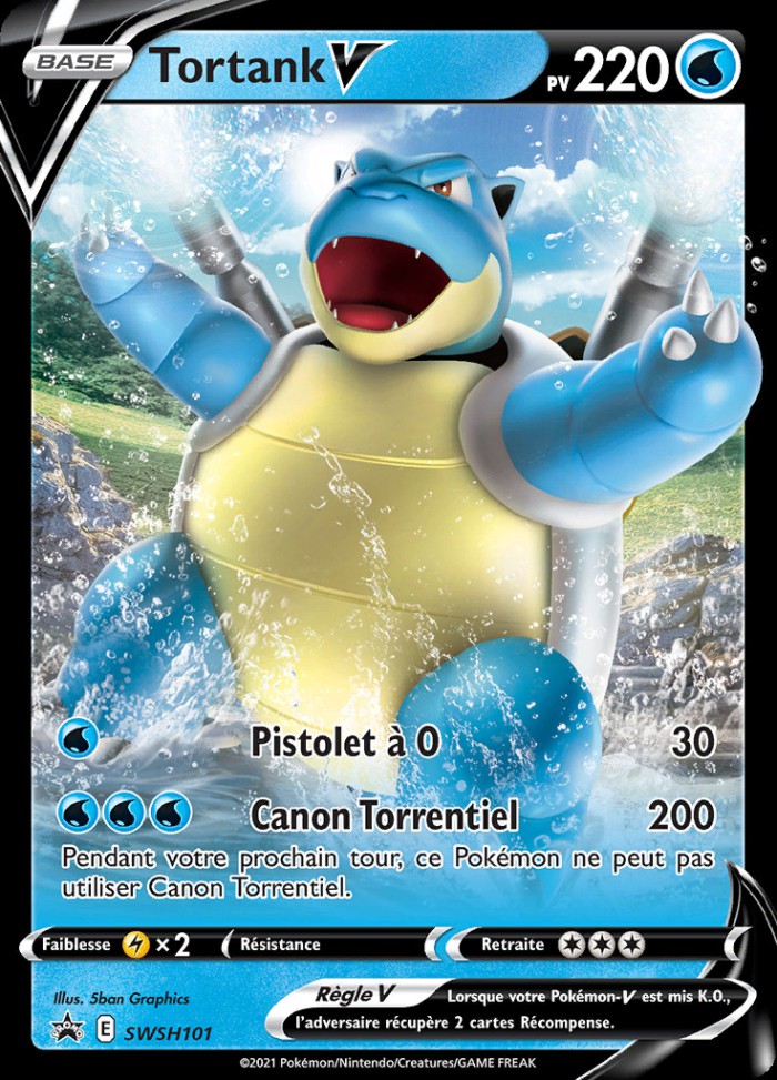 Carte Pokémon: Tortank V