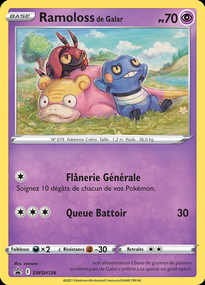 Carte Pokémon: Ramoloss de Galar