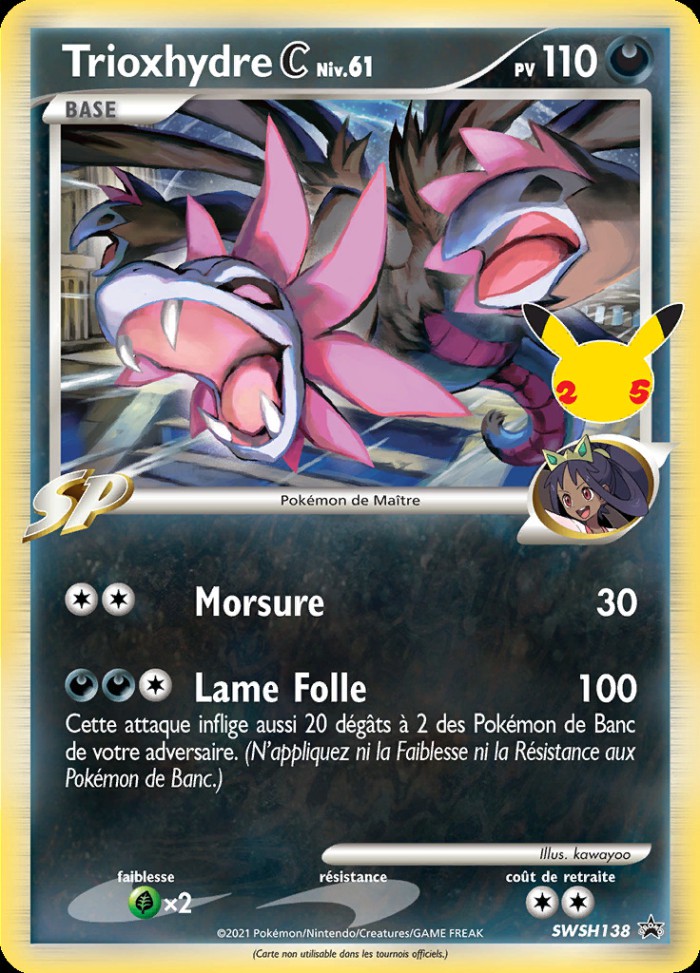 Carte Pokémon: Trioxhydre C