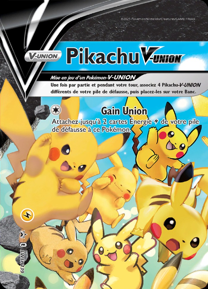 Carte Pokémon: Pikachu VUNION