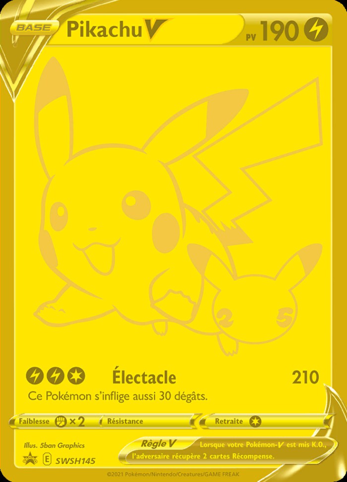 Carte Pokémon: Pikachu V