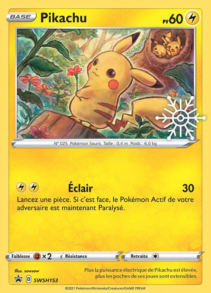 Carte Pokémon: Pikachu