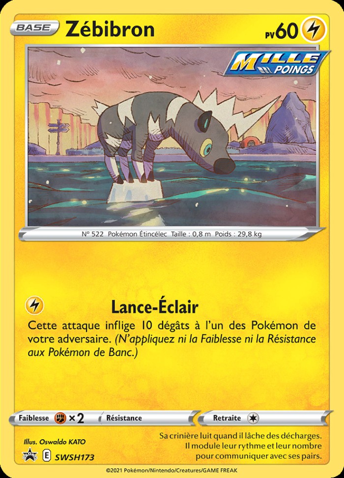 Carte Pokémon: Zébibron